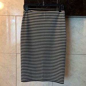 Red Clover pencil skirt